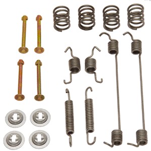 Tilbehørsett, bremsesko, Bak, Bakaksel, RENAULT KANGOO, KANGOO Express, THALIA I, 44090-00QAE, 77 01 205 524, 7700777000