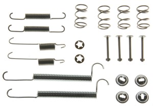 Tilbehørsett, bremsesko, Bakaksel, OPEL COMBO Skåp/stor limousine, 16007460, 92607460