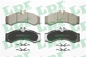 Bremseklosser sett, Bakaksel, Framaksel, MERCEDES-BENZ,VW, 002244120, 002244220, 0024204120, 2D0698151A, 9024210110