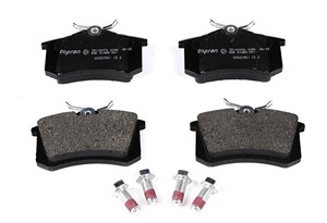 Bremseklosser sett, Bakaksel, AUDI,PEUGEOT,RENAULT,SEAT,VW, 191 698 451C, 191 698 451D, 1H0 698 451A, 1H0 698 451C, 1H0 698 451F, 4250 5