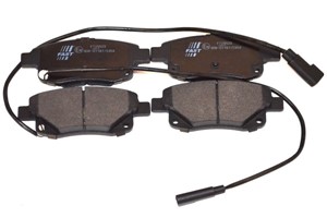 Bremseklosser sett, Bakaksel, FORD TRANSIT Buss, TRANSIT Flak/chassi, TRANSIT Skåp, TRANSIT TOURNEO Buss, 1371454, 1433958, 1530602, 155