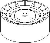 Strammerull, kilerem med ribber, BMW 5 [E34, E39], 5 Touring [E34, E39], 7 [E32, E38], 8 [E31], 1 731 220, 1128 1 731 220