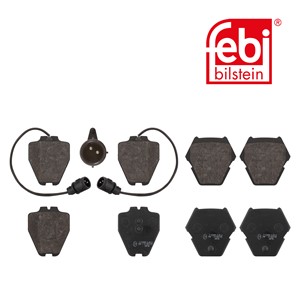 Bremseklosser sett, Framaksel, AUDI A8 D2, 4D0 698 151 AE, 4D0 698 151 K, 4D0 698 151 M, 4D0 698 151 N, 4D0 698 151 P, 4D0 698 151 R