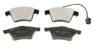 Bremseklosser sett, Framaksel, VW, 7H0 698 151, 7H0 698 151B, JZW 698 151Q