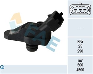 Sensor, sugerørtrykk, OPEL,VAUXHALL, 0851365, 24420761, 851365