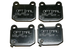 Bremseklosser sett, Bakaksel, MITSUBISHI CARISMA Sedan, LANCER VI, NISSAN 350Z Coupé, 350Z Roadster, SUBARU IMPREZA Kombi, IMPREZA Sedan