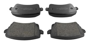 Bremseklosser sett, Bakaksel, VW GOLF V, AUDI A4 B8, A4 B8 Avant, A5, A5 Cabriolet, A5 Sportback, Q5, Q5 Van, 8K0 698 451 A, 8K0 698 451