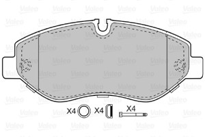 Bremseklosser sett, Framaksel, MERCEDES-BENZ,VW, 0044208320, 0054202120, 0054205220, 0054207020, 0064208420, 0084205020, 2E0698151, 2E06