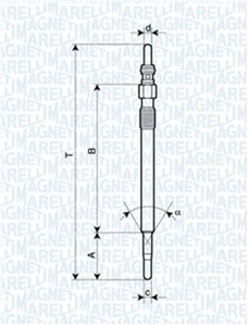 Glødeplugg, CITROËN,JAGUAR,LAND ROVER,PEUGEOT,VOLVO, 02 JD 61604, 02JDE3926, 135 4289, 32017062, 32017063, 5960 76, 5960 77, 5960 F8, 86