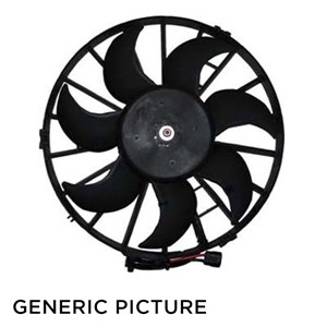 Elektromotor, radiator ventilator, FIAT PANDA, PANDA Skåp/halvkombi, 46799410, 51848272
