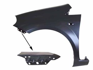 Skvettskjerm, Foran høyre, FIAT GRANDE PUNTO, PUNTO, PUNTO EVO, PUNTO EVO Skåp/halvkombi, PUNTO Skåp/halvkombi, 0006000630349, 51777437,