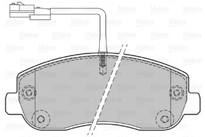 Bremseklosser sett, Framaksel, NISSAN,OPEL,RENAULT,VAUXHALL, 4106000Q0L, 41060-00Q0L, 4106000Q1E, 41060-00Q1E, 4106000Q1K, 41060-00Q1K,