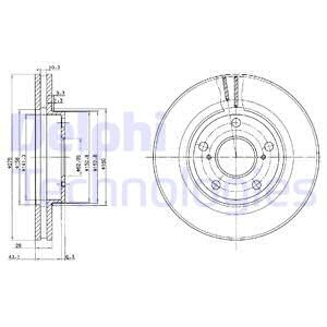 Bremseskive, Framaksel, LEXUS ES, TOYOTA AVALON Sedan, AVENSIS VERSO, CAMRY, CAMRY Kombi, PREVIA II, SCEPTER Sedan, SOLARA Coupé, 43512-