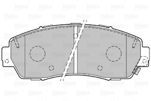 Bremseklosser sett, Framaksel, HONDA CIVIC Sedan VIII, CROSSTOUR I, CR-V IV, LAGREAT, ODYSSEY, ODYSSEY Minibus, minivan, 45022SHJA50, 4