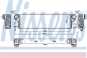 Ladeluftkjøler, MERCEDES-BENZ, 4475010301, 4475011301, A4475010301, A4475011301