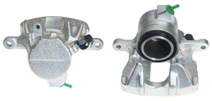 Bremsecaliper, Framaksel, Foran akselen, Høyre, MERCEDES-BENZ C-KLASS [W202], 001 420 46 83