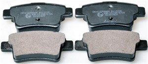Bremseklosser sett, Bakaksel, CITROËN C4 GRAND PICASSO I, C4 PICASSO Minibus, minivan I, 4253 71, 425371, 4254 32, 425432