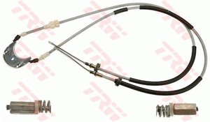 Kabel, parkeringsbremse, Bak, Høyre, Venstre, FORD FIESTA II, FIESTA Skåp/halvkombi, 6135184, 6139621, 6148322, 6159054, 84FB-2A603-AG