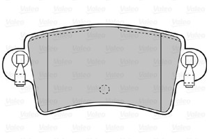 Bremseklosser sett, Bakaksel, NISSAN,OPEL,RENAULT,VAUXHALL, 1605982, 4403467, 4406000Q2K, 44060-00Q2K, 4406000QAE, 44060-00QAE, 77012067