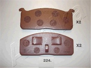 Bremseklosser sett, Framaksel, TOYOTA DYNA Buss, DYNA Flak/chassi, HIACE Buss II, HIACE Skåp II, HIACE Skåp III, 0449126060, 0449135021