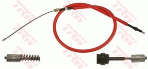 Kabel, parkeringsbremse, Bak, Høyre, PEUGEOT 205 I, 205 II, 205 Cabriolet I, 205 Skåp/halvkombi, 4745 56, 4745 64