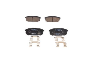 Bremseklosser sett, Bakaksel, KIA SORENTO I, SORENTO VAN I, 58302 3ED00, 58302 3ED01, 58302 3EE00, 583023ED00, 583023ED01, 583023EE00