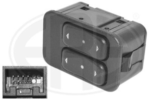 Bryter, vindusløfter, Foran venstre, OPEL CORSA C, CORSA C Skåp/halvkombi, MERIVA A Minibus, minivan, VAUXHALL CORSA Mk II, MERIVA A, 2