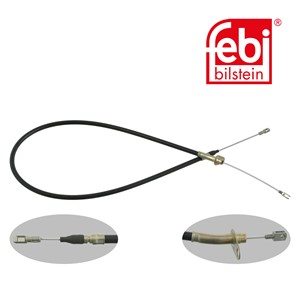 Kabel, parkeringsbremse, Bakre venstre, MERCEDES-BENZ 123 Coupé [C123], 123 Sedan [W123], 123 T-Model [S123], 123 420 04 85, A123 420 04