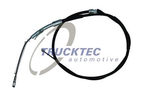 Kabel, parkeringsbremse, Høyre bak, MERCEDES-BENZ T1 Buss [602, B601], T1 Flak/chassi [601, B602], T1 Skåp [601, 611, B602], 601 420 348