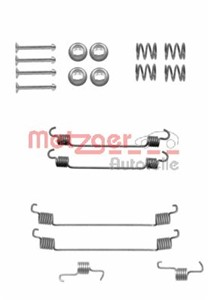 Tilbehørsett, bremsesko, Bakaksel, CITROËN,PEUGEOT,SUBARU,SUZUKI,TOYOTA, 04942-0D010, 4308.70