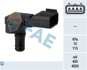 Sensor, sugerørtrykk, FORD FIESTA VI, FIESTA Van VI, 1516717, 2S6A-9F479-CB