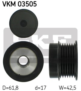 Frihjul, dynamo, OPEL,SAAB,VAUXHALL, 12 04 175, 55571966