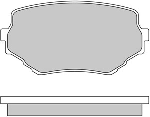 Bremseklosser sett, Framaksel, SUZUKI GRAND VITARA I, VITARA, VITARA Cabrio, 55200-65D00, 55200-65D01, 55200-65D10, 55200-65D11, 55200-7