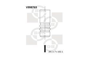 Utløpsventil, ALFA ROMEO 156, 156 Sportwagon, 166, 60582739