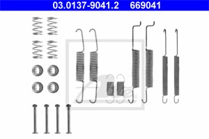 Tilbehørsett, bremsesko, Bakaksel, AUDI,VW, 321 698 545