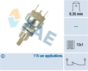 Bremselysbryter, BMW,VOLVO, 1 368 786, 1683230385, 3292319, 3544691-3, 356 463 00 15, 481 945 515, 4813116230, 4813116290, 61 311 350 64