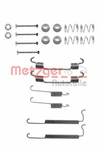 Tilbehørsett, bremsesko, Bak, Bakaksel, CHEVROLET,DAEWOO,OPEL, 1605986, 93174285