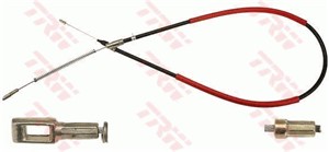 Kabel, parkeringsbremse, VW LT 28-35 Buss I, LT 28-35 Flak/chassi I, LT 28-35 Skåp I, 291 609 702 B, 291 609 702 D