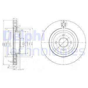 Bremseskive, FORD FOCUS I, 1134864, 1M501125AA, 1M5O1125AA