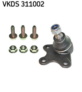 Bærekule, Framaksel høyre, Nede, SEAT,SKODA,VW, 5Z0 407 366 B, 6Q0 407 366 A, 6Q0 407 366 D, 6Q0 407 366 E, 6Q0 407 366 F, 6Q0 407 366 M