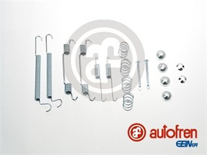 Tilbehørsett, bremsesko, Bakaksel, AUDI,JAGUAR,OPEL, 16 05 985, 16007660, 92607660, 93174284
