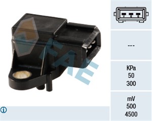 Sensor, sugerørtrykk, Innsugningsmanifold, BMW, 13 61 7 787 142, 7 787 142