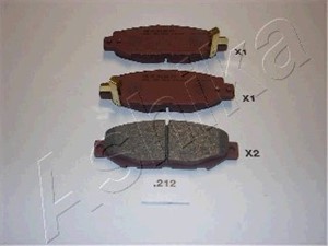Bremseklosser sett, Bakaksel, LEXUS LS, 0446640040, 0446650020, 0446650030, 0446650050, 0446650051, 0446650060, 0446650080, 0446650110,