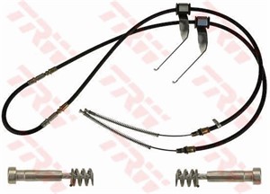 Kabel, parkeringsbremse, Bak, Bakre venstre, Høyre bak, Høyre, Venstre, FORD, 6636170, 6658706, 92VB-2853-AD, 92VR-2853-AD