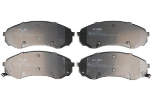 Bremseklosser sett, Framaksel, HYUNDAI H-1 Cargo, H-1 Travel, KIA CARNIVAL / GRAND CARNIVAL III, 581014DE00, 58101-4HA50