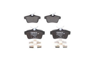 Bremseklosser sett, Bakaksel, CITROËN,DS,PEUGEOT, 16 085 206 80, 16 086 816 80, 16 168 727 80, 16 231 808 80, 4254 35, 4254 44, 4254 46