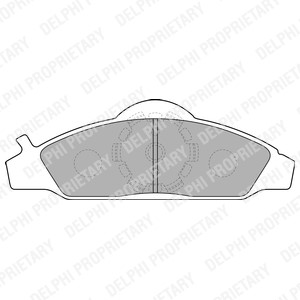 Bremseklosser sett, Framaksel, DAEWOO,SSANGYONG, 48111-05100, 48130-05100, 48130-05110
