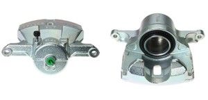 Bremsecaliper, Framaksel, Foran akselen, Venstre, NISSAN QASHQAI SUV II, RENAULT KADJAR, 410114EA0A