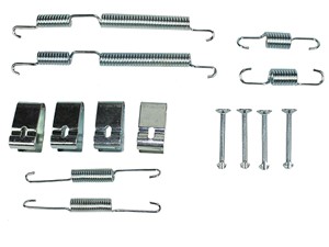 Tilbehørsett, bremsesko, Bakaksel, HYUNDAI GETZ, i10 I, i20 I