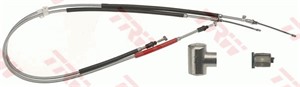 Kabel, parkeringsbremse, Bak, Bakre venstre, Høyre bak, Høyre, Venstre, FORD FIESTA IV, FIESTA Skåp/stor limousine, KA, KA Van, PUMA, 10